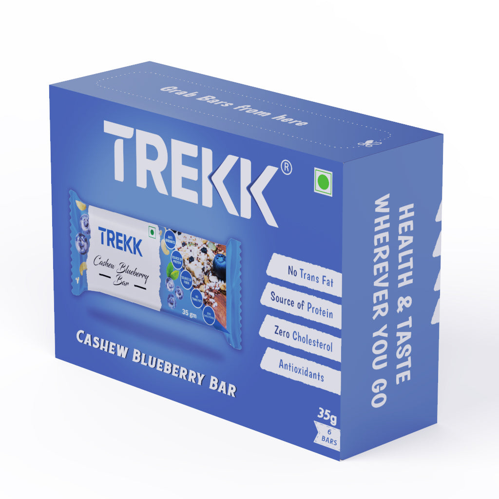 TREKK Cashew Blueberry Granola Bar 35g