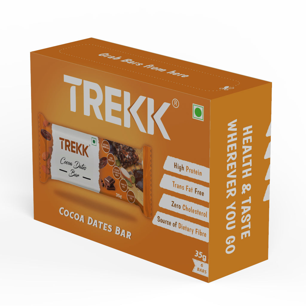 TREKK Cocoa Dates Granola Bar 35g