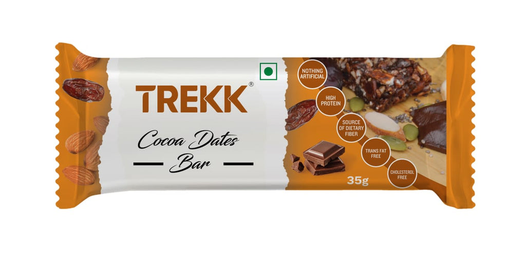 TREKK Cocoa Dates Granola Bar 35g