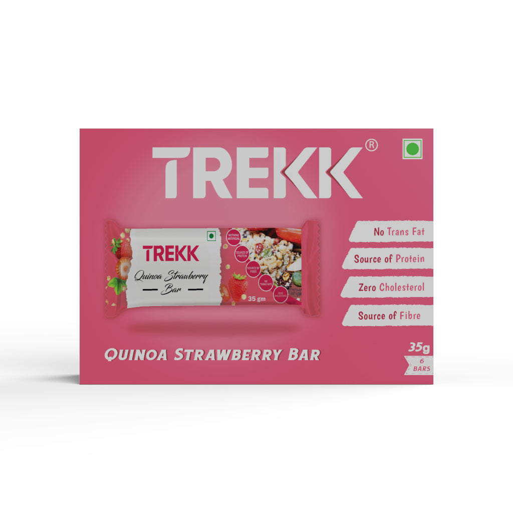 TREKK Quinoa Strawberry Granola Bar 35g
