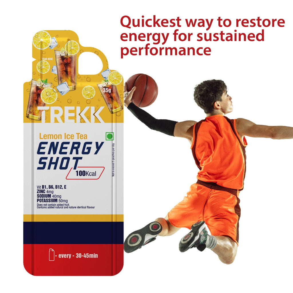 TREKK Lemon Ice Tea Energy Shot Gel 35g