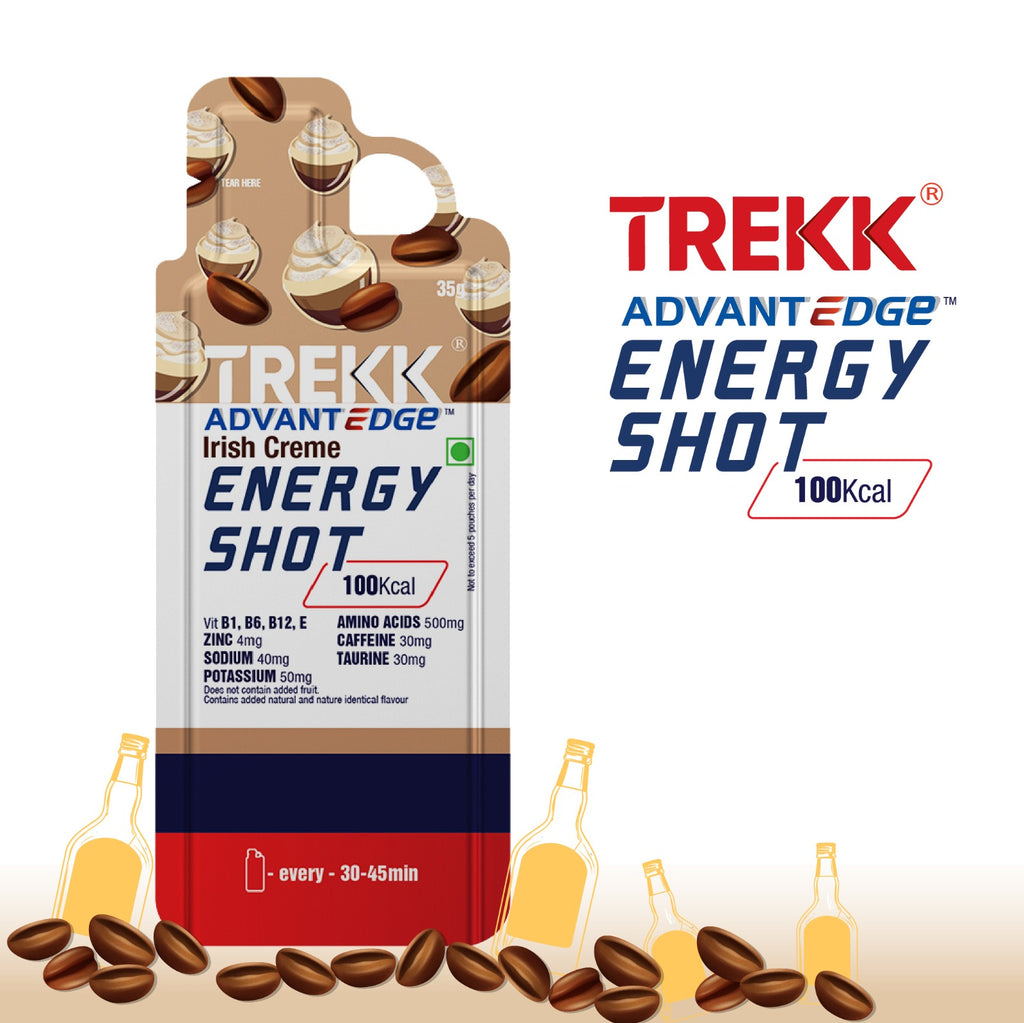 TREKK AdvantEdge Irish Creme Energy Shot Gel 35g
