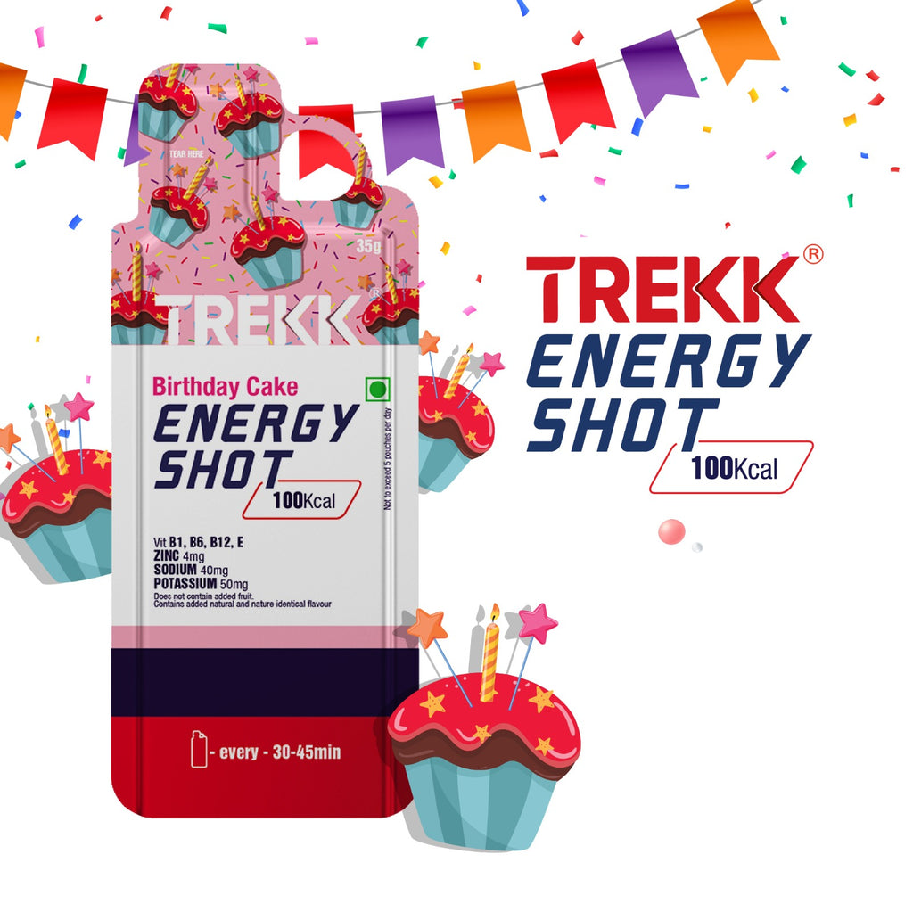TREKK Birthday Cake Energy Shot Gel 35g