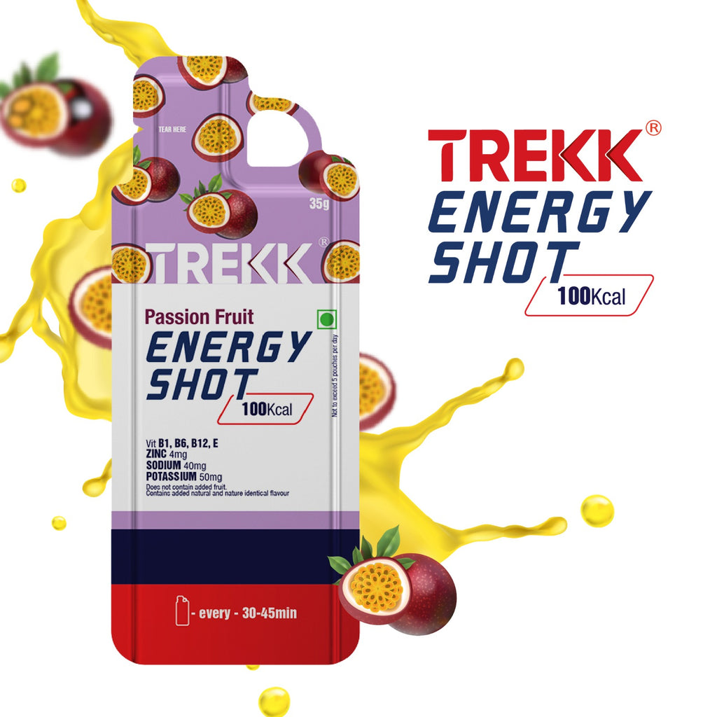 TREKK Passion Fruit Energy Shot Gel 35g