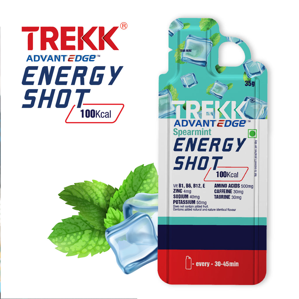 TREKK AdvantEdge Spearmint Energy Shot Gel 35g